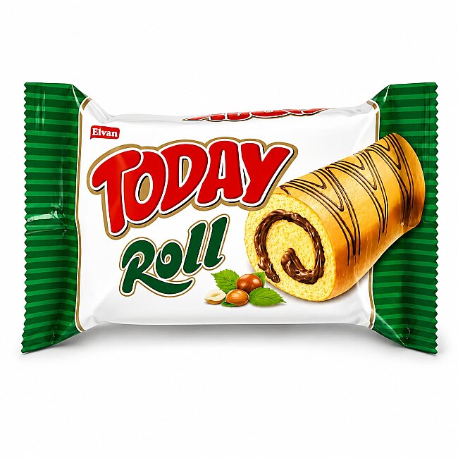 Today Swiss Roll Fındık Kremalı Kek 35 Gr 24 Adet (1 Kutu) - 2