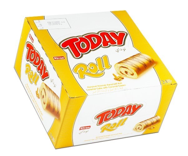 Today Swiss Roll Karamel Kek 35 Gr 24 Adet (1 Kutu) - 3