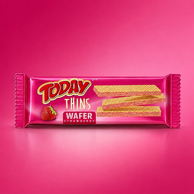 Today Thins Gofret Çilekli 65 Gr. (12 Adet) - 3