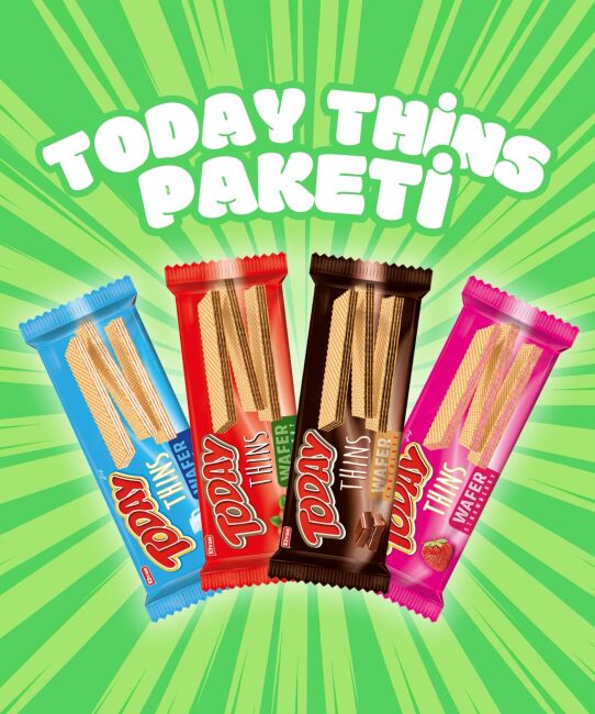 Today Thins Gofret Mix (1 Paket) - 3