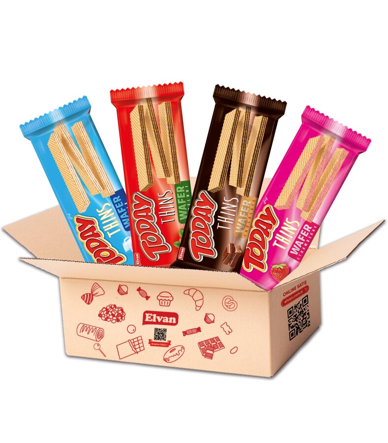 Today Thins Gofret Mix (1 Paket) - 1