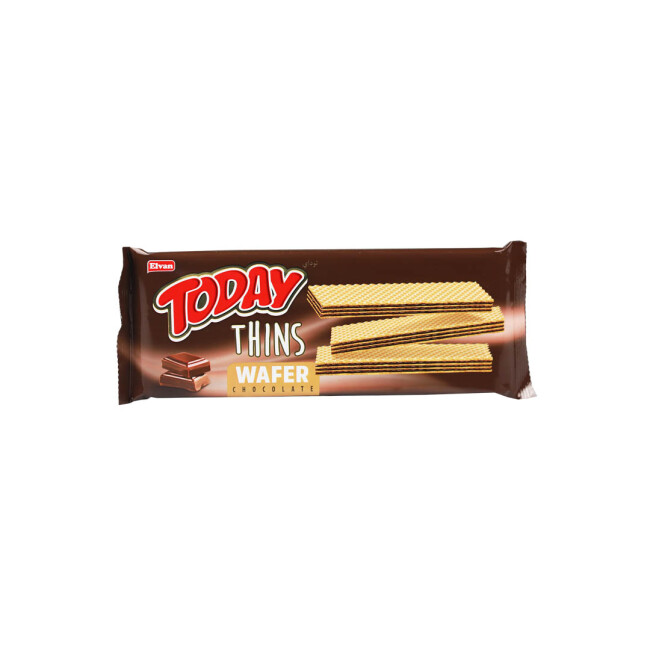 Today Thins Wafer Chocolate 65Gr. (1 Piece) - Elvan