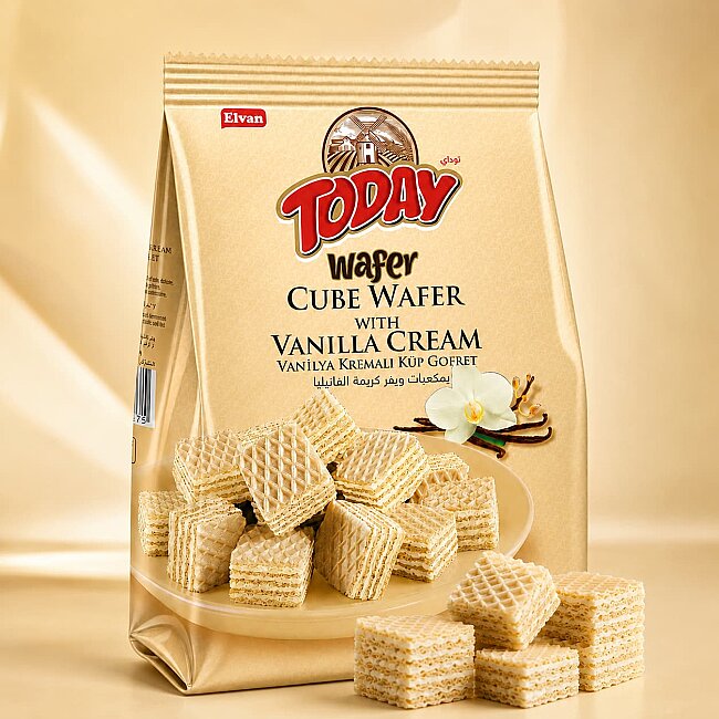 Today Küp Gofret Vanilyalı 200Gr. ( 1 Paket) - 2