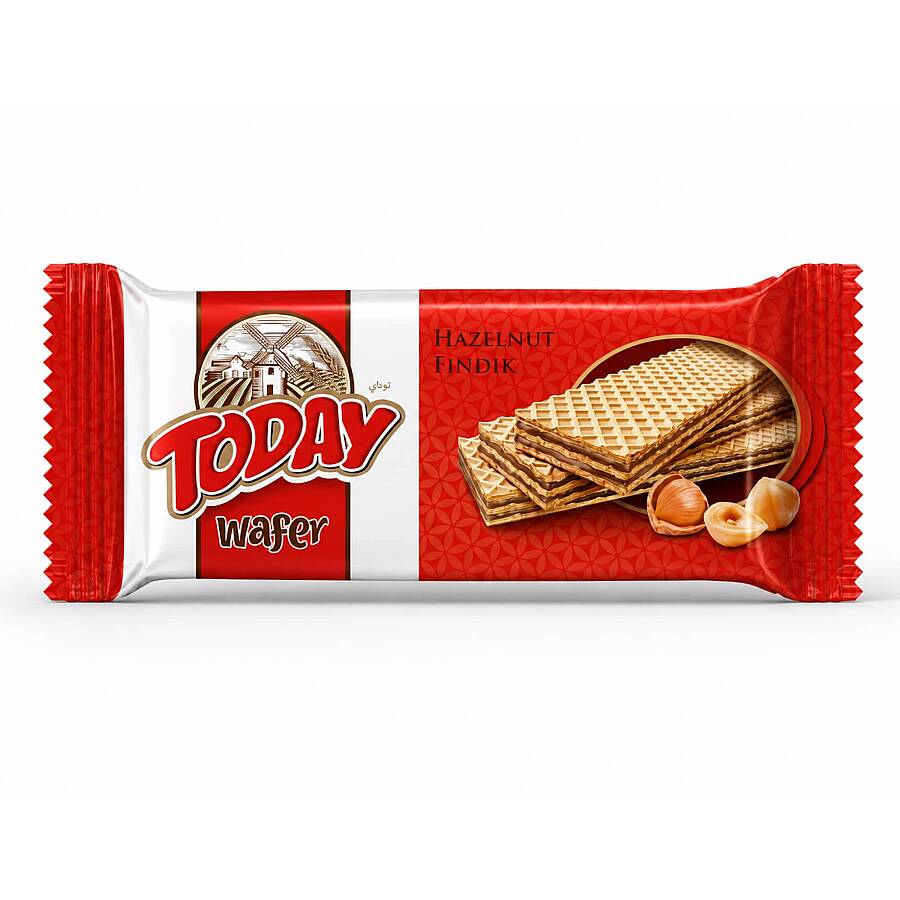 Today Wafer 130 Gram Hazelnut (10 Pieces) - 2