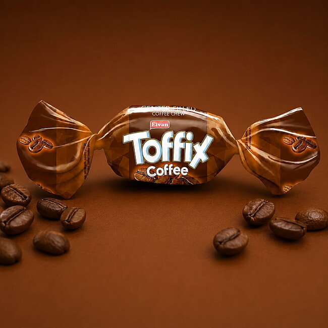  Toffix Coffee Candy 1000 Gr. (1 Box) - 3