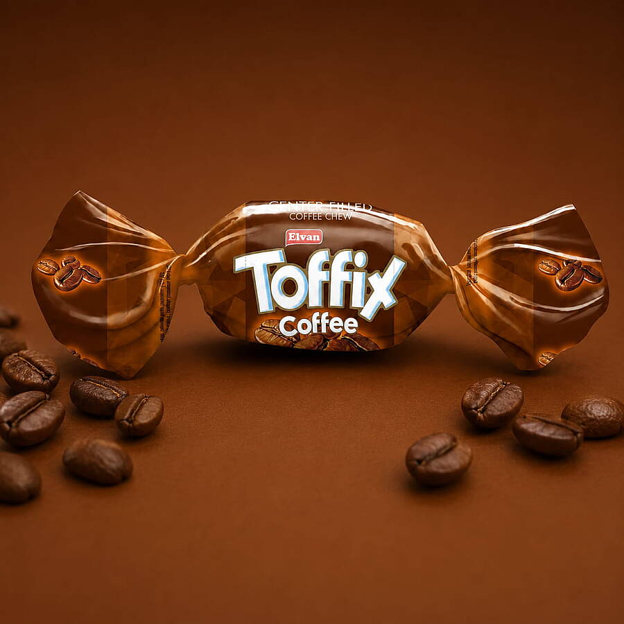  Toffix Coffee Candy 1000 Gr. (1 Box) - 3