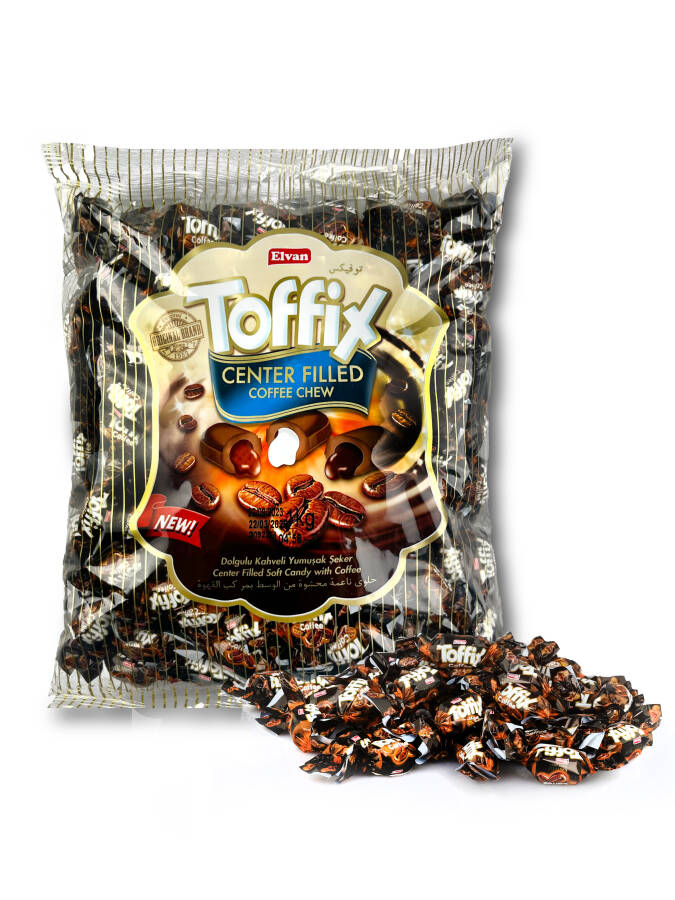 Toffix Kahveli Şeker 1000 Gr. (1 Paket) - 1