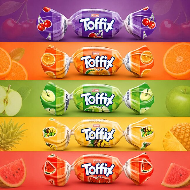 Toffix Mix Şeker 1000 Gr. (1 Poşet) - 2