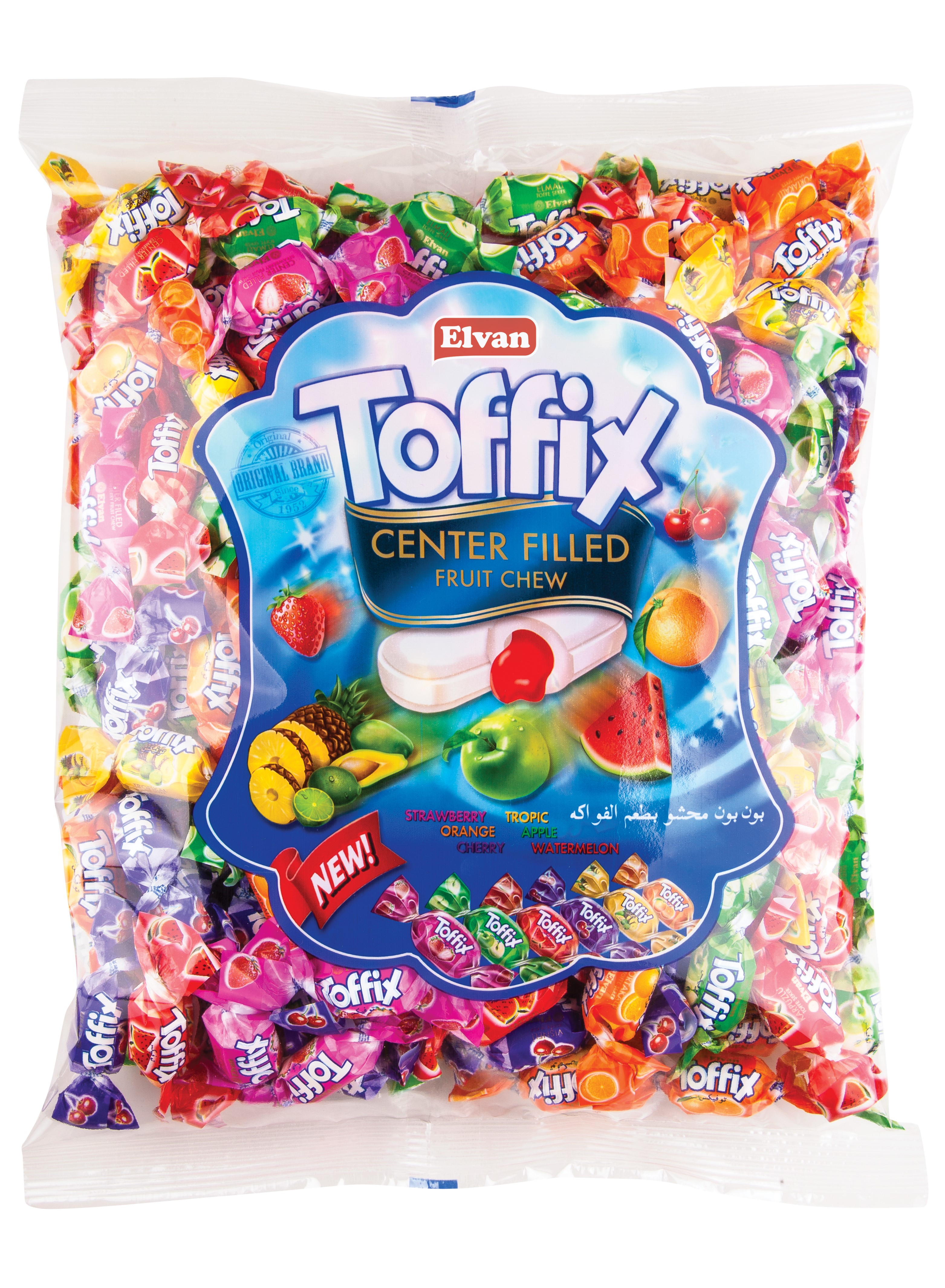 Toffix Mix Şeker 300 Gr. Poşet 12 Adet (1 Koli)