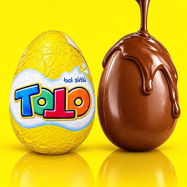 Toto Chocolate Egg 24 Pieces (1 Box) - 3