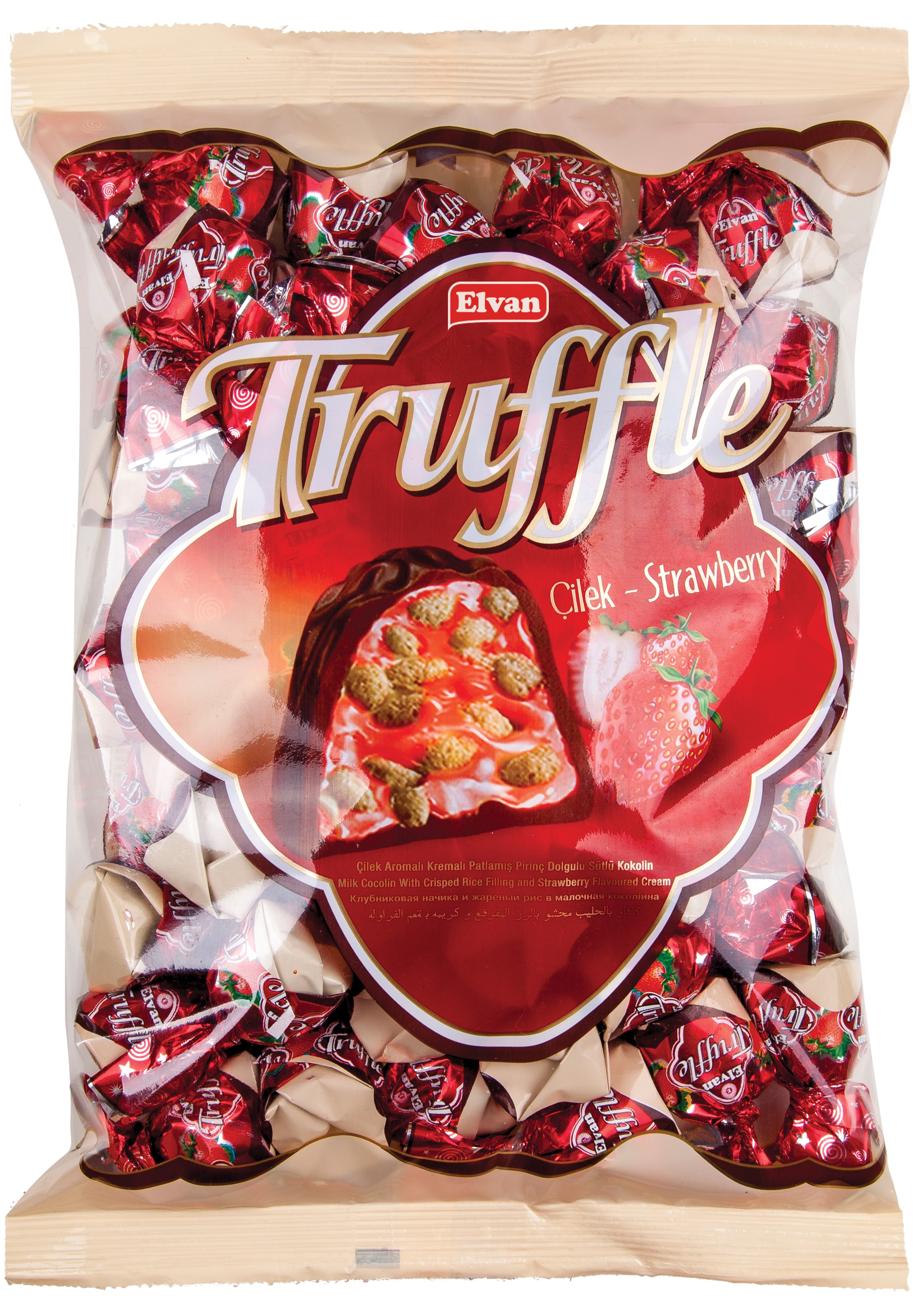 Truffle Poşet Çilek 500GrX10 (1 Koli)