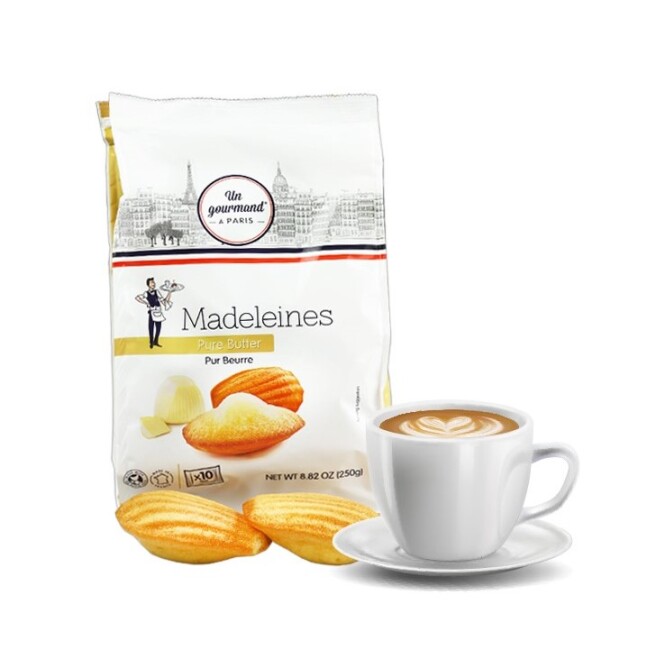 Un Gourmand Madeleines Tereyağlı Kek 250 Gr (1 Paket) - Un Gourmand