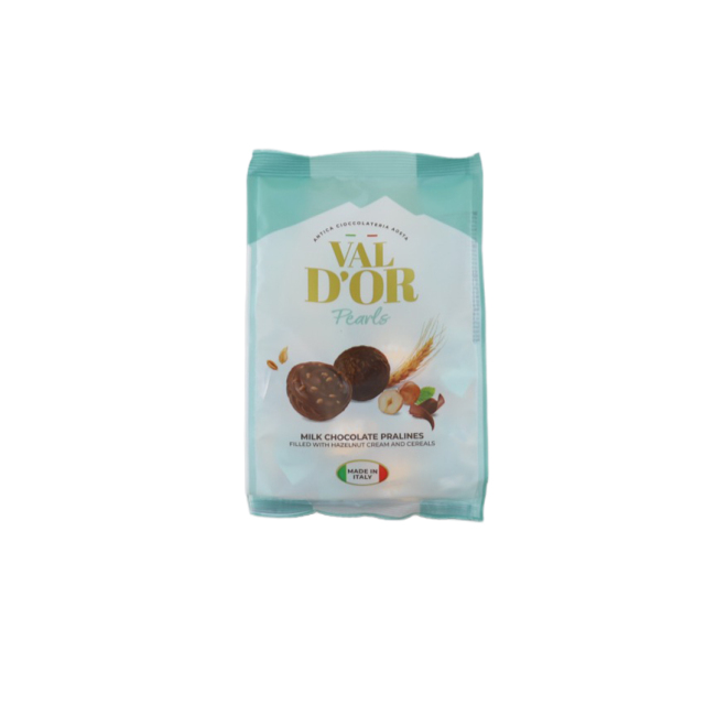 Val D’or Fındık Kremalı ve Çıtır Gevrek Dolgulu Çikolata 250 Gr. (1 Yeşil Poşet) - 2