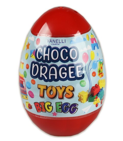 Vanelli Choco Dragee Toy Egg 15 Gr. (1 Piece) - Vanelli