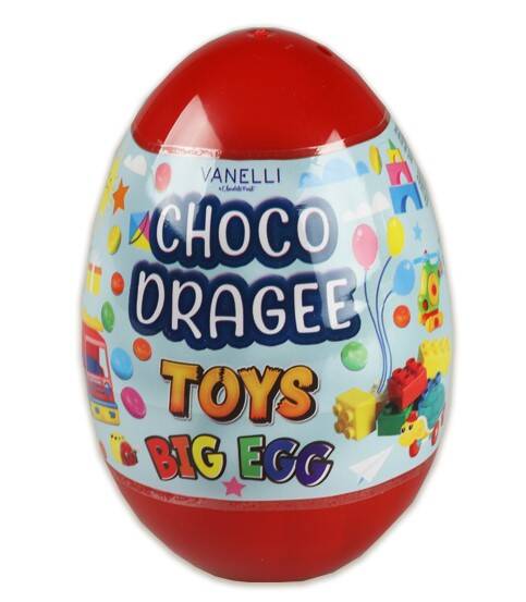 Vanelli Choco Dragee Toy Egg 15 Gr. (1 Piece) - 1