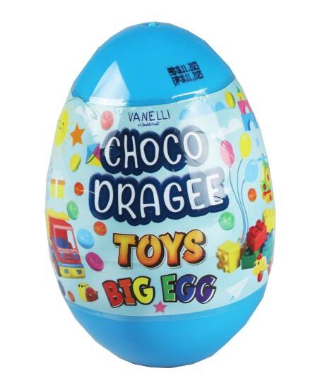 Vanelli Choco Dragee Toy Egg 15 Gr. (1 Piece) - 5