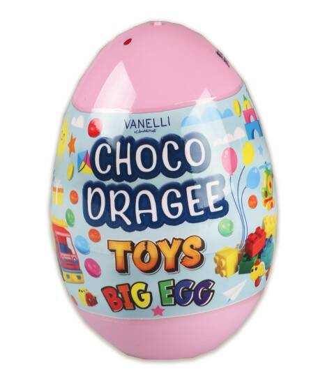 Vanelli Choco Dragee Toy Egg 15 Gr. (1 Piece) - 3