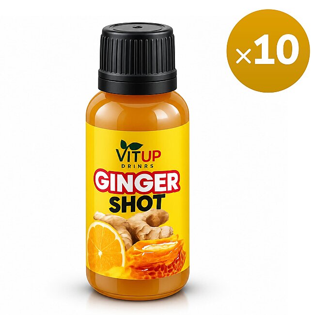 VİTUP Ginger Shot 30 ML 10 Adet (1 Kutu) - VİTUP