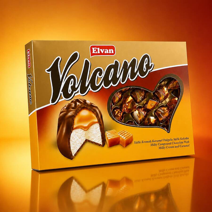 Volcano Caramelli 300 Gr. (1 Kutu) - 2