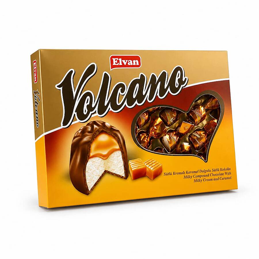 Volcano Caramelli 300 Gr. (1 Kutu) - 1