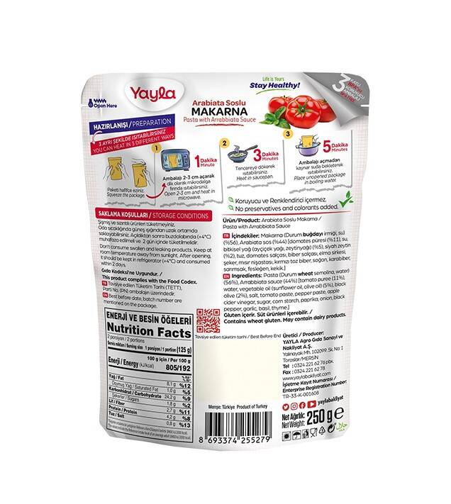 Yayla Arabiata Sauce Pasta 250 Gr. (1 package) - 2