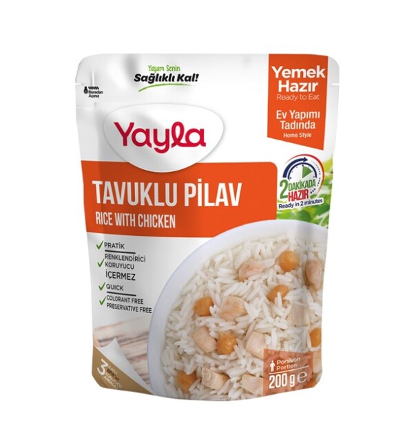 Yayla Chicken Rice Pilaf 200 Gr. (1 package) - Yayla